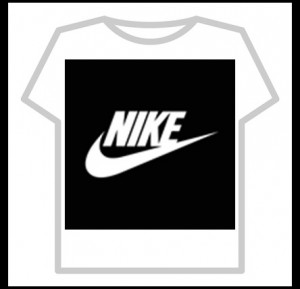 Создать мем: фирма найк, nike значок для роблокса, роблокс t-shirts nike