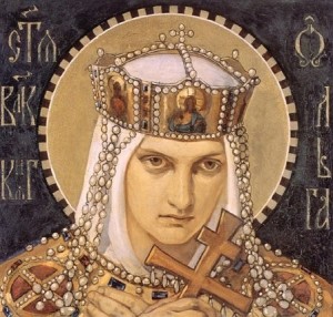 Create meme: equal to the apostles Princess Olga, St. Princess Olga