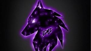 Create meme: wolf emblem, neon wolves, logo purple wolf