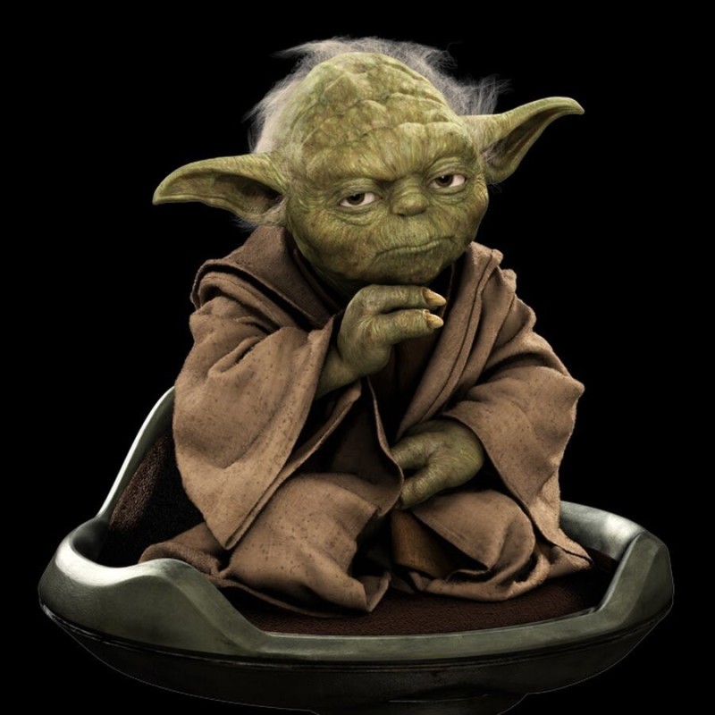 Create meme: star wars Yoda, iodine , Yoda meditates star Wars