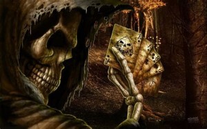 Create meme: scary skull, scary skeleton