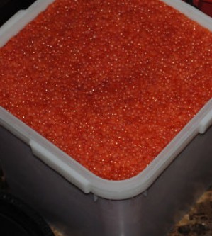 Create meme: red caviar, red caviar salmon, red chum salmon caviar