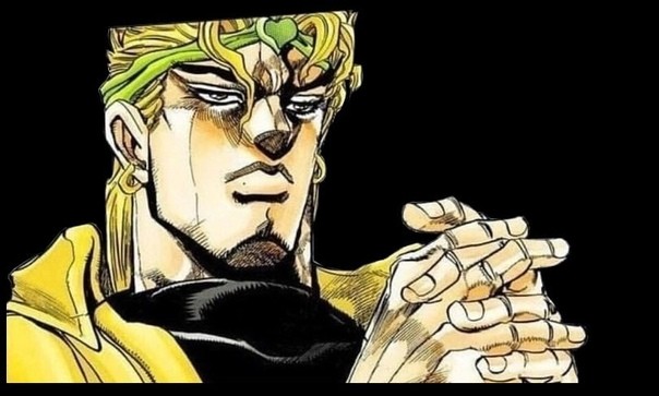 Create meme: jojo dio, dio jojo, dio Brando 