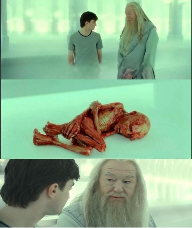 Create meme: Harry potter albus dumbledore, the new harry Potter, Harry potter and dumbledore