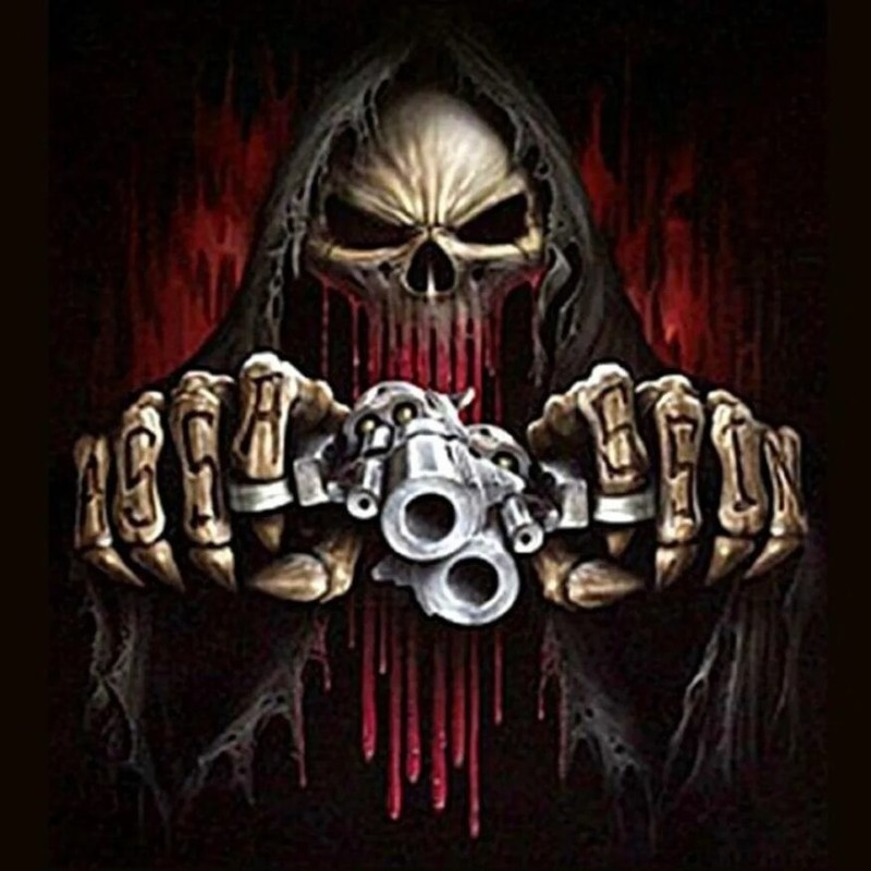 Create meme: skull of death, cool skulls, angry skeleton 