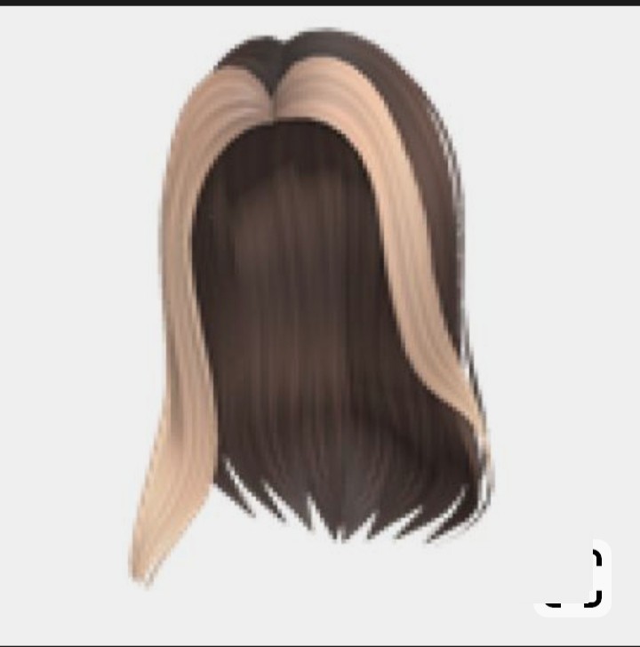 Создать мем: коричневые волосы роблокс, волосы девушки, hair roblox
