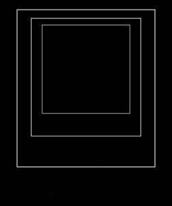 Create meme: black square, frame for the meme, Malevich's black square
