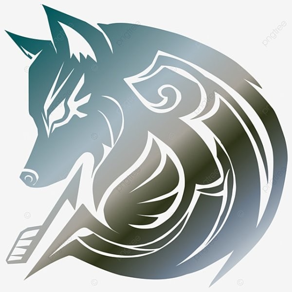 Create meme: wolf logo, wolf of the starks, wolves vector