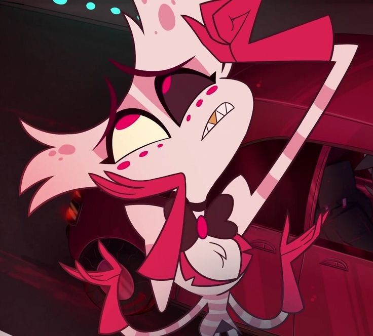 Create meme: Angel will give the hazbin hotel, the hotel hasbeen, the hotel hasbeen angel