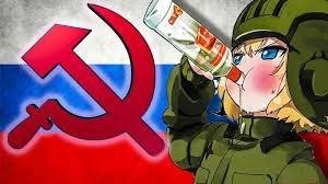 Create meme: USSR anime, anime in russia, ussr anime vodka