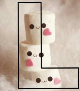 Create meme: kawaii, cute love, marshmallow