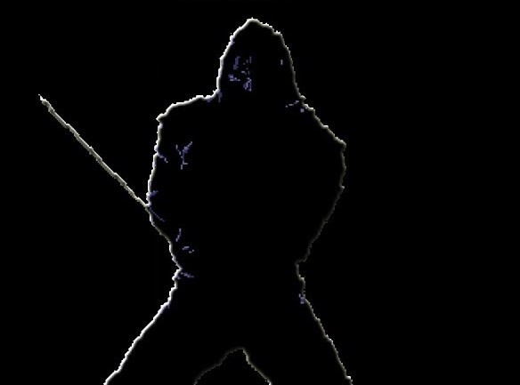 Create meme: free flow flava 2021, ninjutsu, ninja silhouette