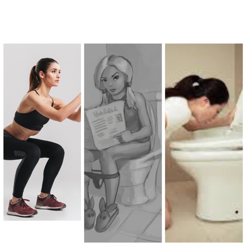 Создать мем: туалет девушки, женщина сидит на унитазе, сидит на туалете
