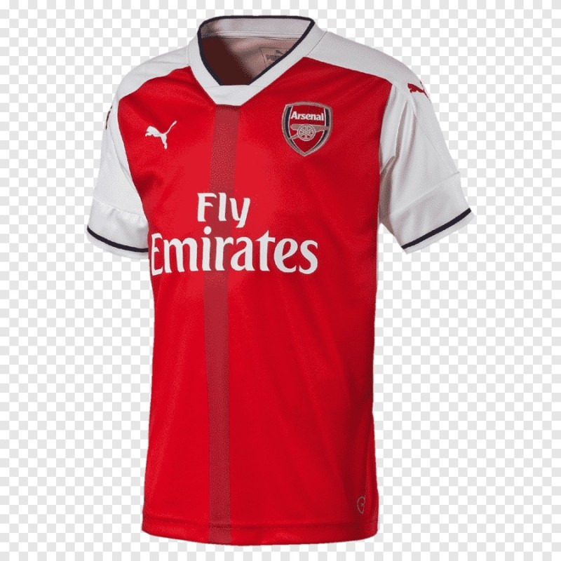 Создать мем: arsenal puma kit 17 18, футбольная форма арсенал лондон, красно белая форма арсенала