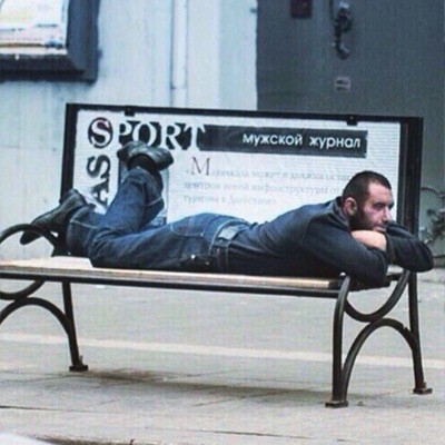 Create meme: bum on the bench, homeless , screenshot 