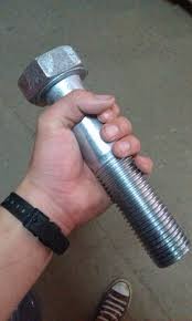 Create meme: a large bolt with nut, bolt, curve huge bolt