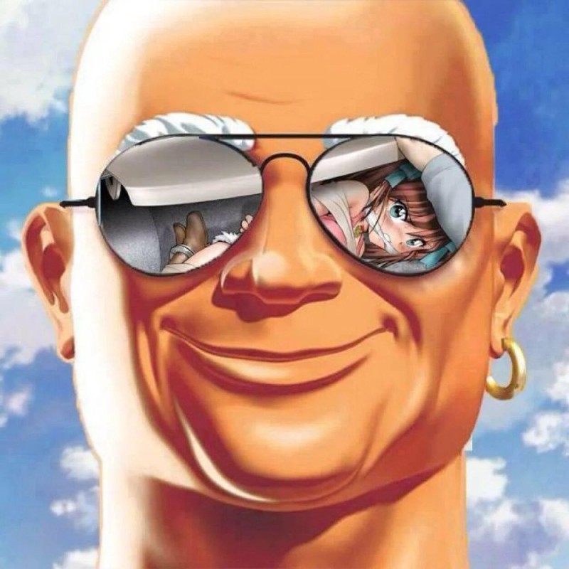 Create meme: Mr. proper is bald, mr. clean, mr. proper anime
