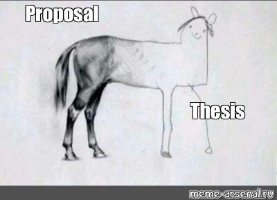 proposal thesis meme