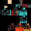 Create meme: skins mayn, skins for minecraft fire and water, skins for minecraft