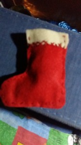 Создать мем: новогодние носки, сапожок для подарков, рождественский носок