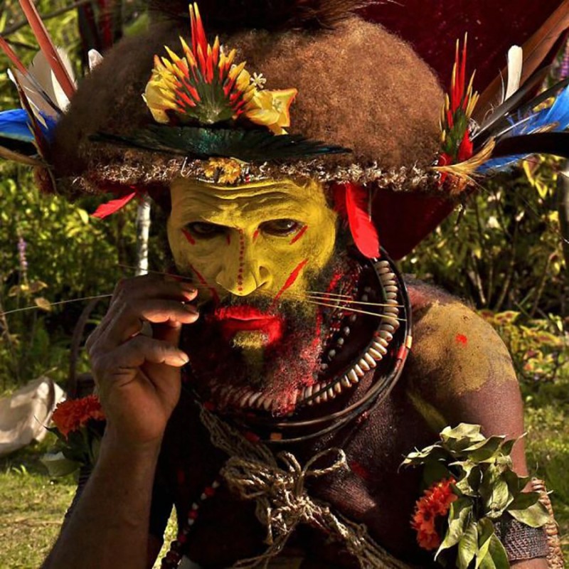 Create meme: papua new guinea, The Papuans of new guinea are cannibals, Papuans are cannibals