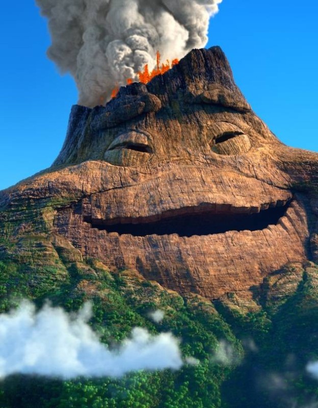 Создать мем: мультфильм про вулкан, пиксар коллекция короткометражных мультфильмов том 2, лава пиксар