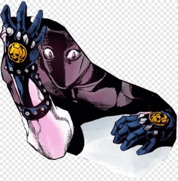 Create meme: killer queen Jojo, killer Queen jojo, Killer Queen Jo Jo looks out