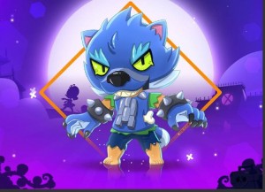Create meme: brawl stars coloring pages werewolf leon, leon brawl stars, werewolf leon brawl stars