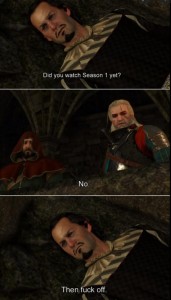 Create meme: memes Witcher