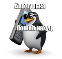 Create meme: the penguin with the phone, Hello this meme penguin, the penguin meme