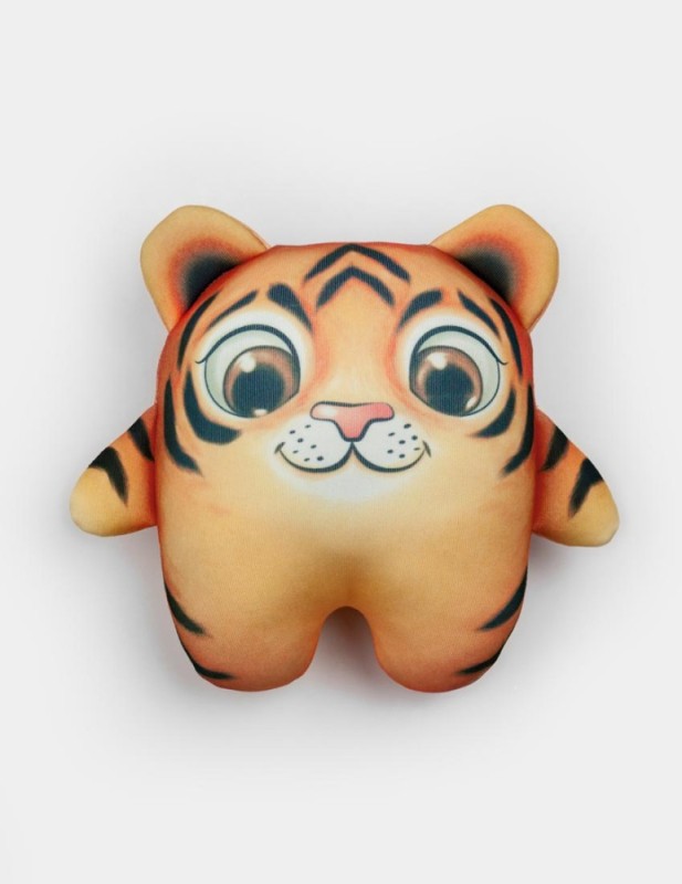 Создать мем: подушка антистресс "тигр", игрушка тигренок, мягкая игрушка тигр