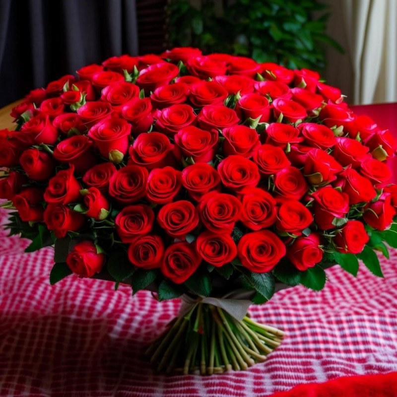 Создать мем: бордовые розы букет, 901 роза, букет роз красных