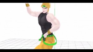 Создать мем: jojo дио фигурка, dio brando mmd, Дио Брандо