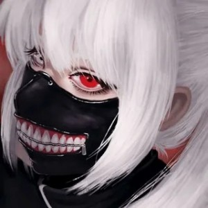 Создать мем: маска токийский гуль, kaneki, косплей токийский гуль канеки маска