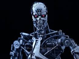 Create meme: robot terminator, terminator, the terminator t800 endoskeleton