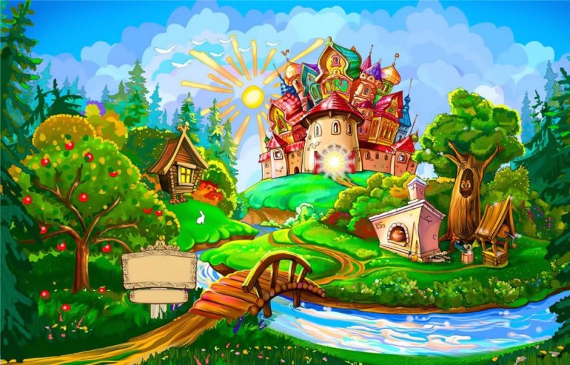 Create meme: in a fairy tale , fairyland, the background is fabulous