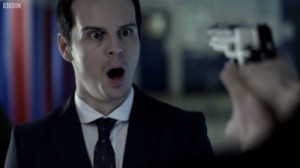 Create meme: Sherlock and, TV series Sherlock, Andrew Scott