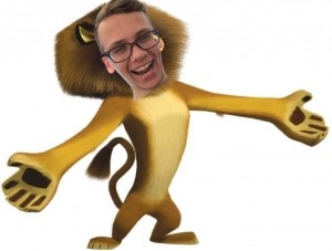 Create meme: Alex Madagascar I was a fag, Alex the lion, Alex the lion on white background