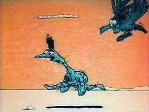 Создать мем: страус из мультика крылья ноги и хвосты, крылья, ноги и хвосты мультфильм 1985, крылья, ноги и хвосты (1985)