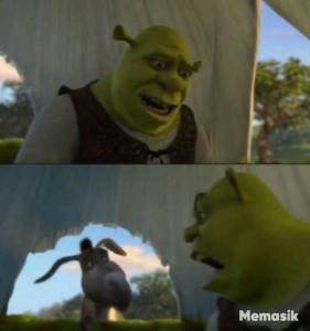 Создать мем: мемы шрек, шрек мем, Shrek 5