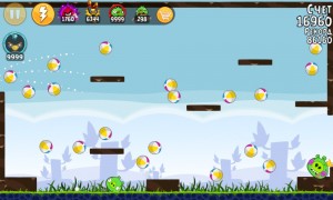 Создать мем: игра angry birds, золотое яйцо энгри бердз, angry birds скриншот