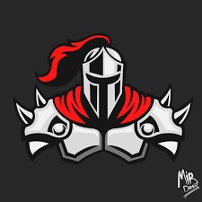 Create meme: football emblem knight, the evil empire wow logo, logo knight