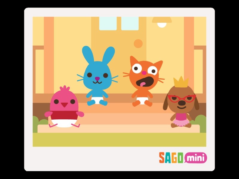 Создать мем: sago mini babies, sago mini малыши, саго мини персонажи
