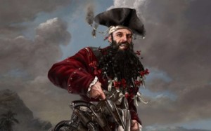 Create meme: pirate songs, Edward teach, the pirate