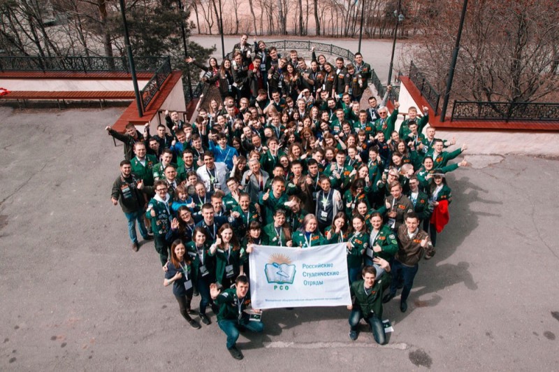 Create meme: RSO detachments, student teams , russian student groups