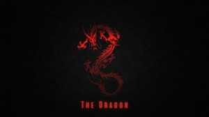 Создать мем: msi red dragon, красный дракон на черном фоне, дракон черный