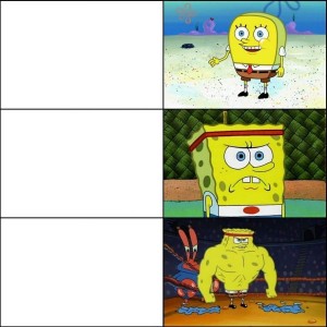 Create meme: sponge Bob square, templates for memes spongebob, spongebob meme template