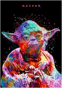 Create meme: posters star wars, master Yoda star wars, alessandro