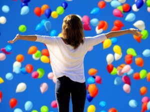 Create meme: happy country, helium balloons, happy