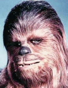 Create meme: Chewie, the Wookiee, surprised Chewbacca guf